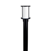 Domus BL-400 1m Bollard Kit 25W E27 Frosted Glass