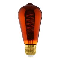 Eglo 4W E27 LED ST64 Globe Copper Vapourised