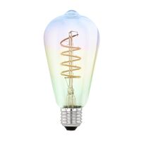 Eglo 4W E27 LED ST64 Globe Rainbow