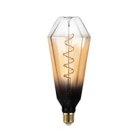 Eglo 4W E27 LED T90 Globe Brown