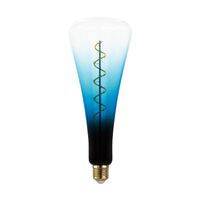 Eglo 4W E27 LED T110 Globe Blue