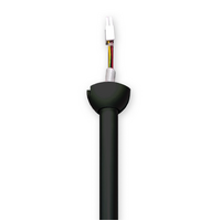 Atom Air Sanur Extension Rod Black 1500mm