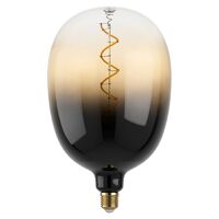Eglo 4W E27 LED T180 Globe Brown