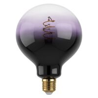 Eglo 4W E27 LED G125 Globe Purple
