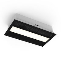 Atom Santorini 4-in-1 Thermal Bathroom Heater Black