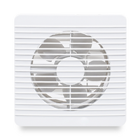 Atom Wallflo 150mm Wall Exhaust Fan White