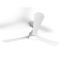 Atom Keppel 3 Blade 54" DC LED Ceiling Fan White
