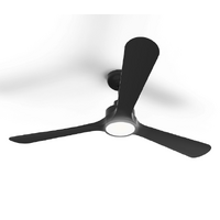 Atom Keppel 3 Blade 54" DC LED Ceiling Fan Black