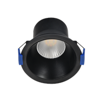 Energetic Marklite 9W Low Glare 90mm LED Downlight Black