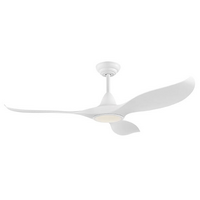 Eglo Noosa 60" DC Fan 18W LED Tri-Col White