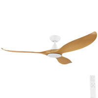 Eglo Noosa 52" DC Fan Bamboo/White