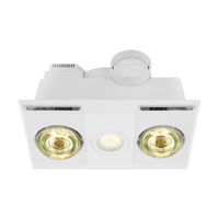 Eglo Heatflow Bathroom Heater 2x275W White