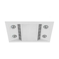 Eglo Inferno Bathroom Heater White