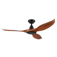 Eglo Noosa 60" DC Fan Teak/Black