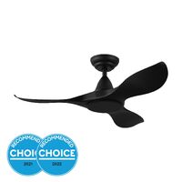 Eglo Noosa 40" DC Fan Black