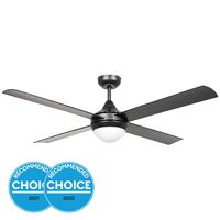 Eglo Stradbroke 52" DC Fan E27 Matt Black