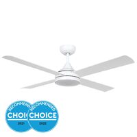 Eglo Stradbroke 48" DC Fan LED White