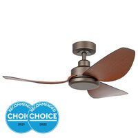 Eglo Torquay 42" DC Fan Oil Rubbed Bronze/Koa