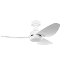 Eglo Torquay 42" DC LED Fan White