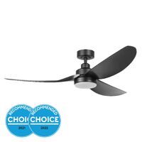 Eglo Torquay 56" DC LED Fan Black