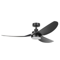 Eglo Torquay 56" DC LED Fan Black