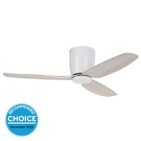 Eglo Seacliff 44" DC Fan White/Gessami Oak