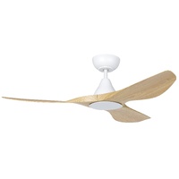 Eglo Surf Ceiling Fan with Light 52" White/Oak