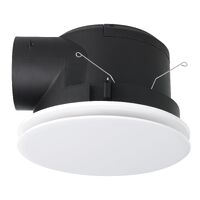 Eglo Samba White Round Exhaust Fan