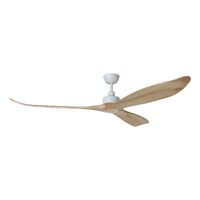 Eglo Currumbin 80 DC Natural/White Ceiling Fan