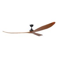 Eglo Currumbin 100 DC Merbau/Black Ceiling Fan