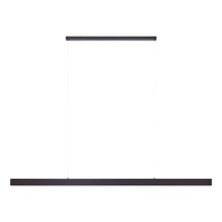 Eglo Climene 3 2400mm Linear Pendant Black