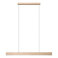 Eglo Climene 3 1200mm Linear Pendant Oak