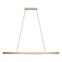 Eglo Montebuono 1800mm Brown Tri Colour Dimmable LED Linear Pendant Light