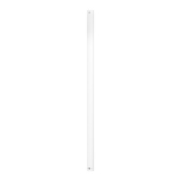 Eglo Aloha 600mm Ceiling Fan Downrod White