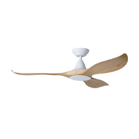 Eglo Noosa 52" DC Fan White/Blackbutt