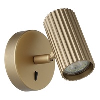 Eglo Portillo Tri-Colour Dimmable Wall Light Matte Brass
