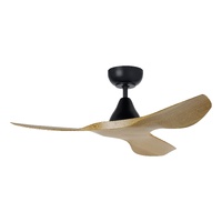 Eglo Surf Ceiling Fan 40" Black/Teak