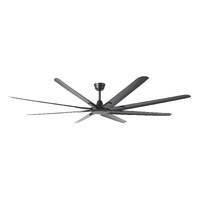 Eglo Santorini DC Ceiling Fan Matt Black 84″