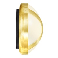 Nordlux Cross 25 Wall Light Brass