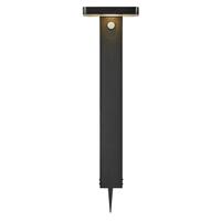 Nordlux Rica Square Solar Wall Light Black
