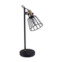 Domus Ashley Cage Desk Lamp Black