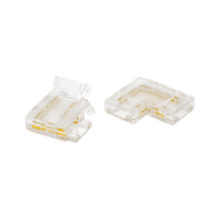 Domus Plex Cob L-Shape Strip to Strip Connector 5Pk