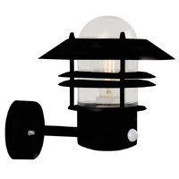 Nordlux Blokhus Up Sensor Wall Light Black