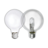 Lusion Halogen Spherical G95 42W BC Clear