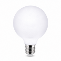 Lusion Spherical G125 53W Opal ES E27 Dimmable Halogen Globe