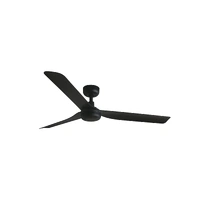 Faro Punt 130cm Black DC Ceiling Fan with ABS Blades