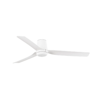 Faro Punt Tub 130cm DC Ceiling Fan White ABS Blades Remote Control