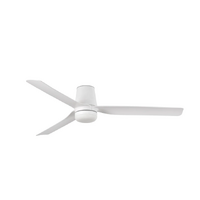 Faro Mini Punt Tub 90cm White DC Ceiling Fan with LED Light ABS Blades