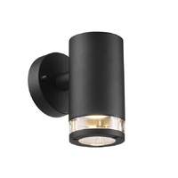 Nordlux Birk Single Wall Light Black
