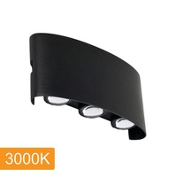 Vencha Opula 3 Wall Light Black 3K
